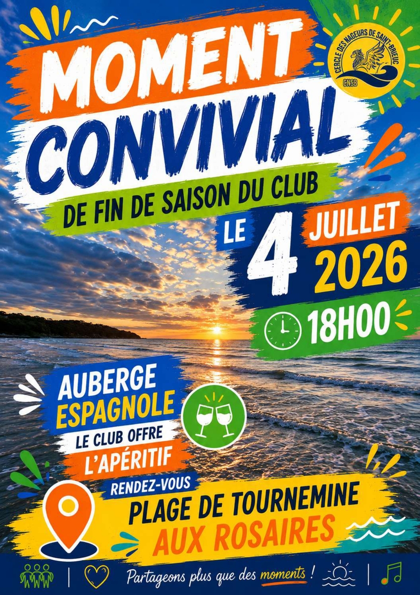 🌅 On termine la saison en beauté… et surtout tous ensemble ! 🌊☀️